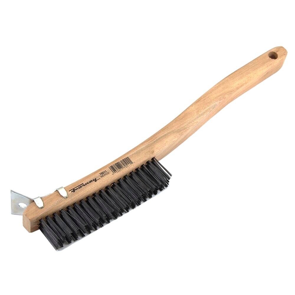 70511 Scratch Brush with Scraper,